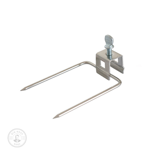 Heavy Duty 2 Prong for BBQ Spit Rotisserie